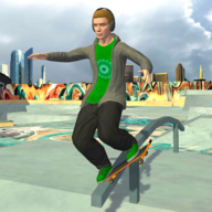 极限自由式滑板手游下载-极限自由式滑板手游手机安卓版v1.35